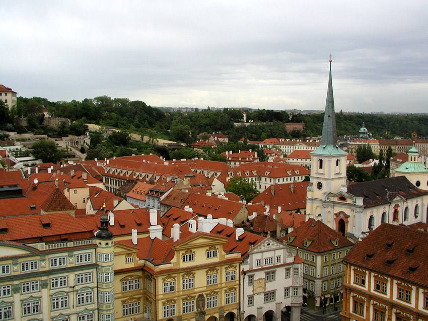 Zvonice kostela svatho Mikule