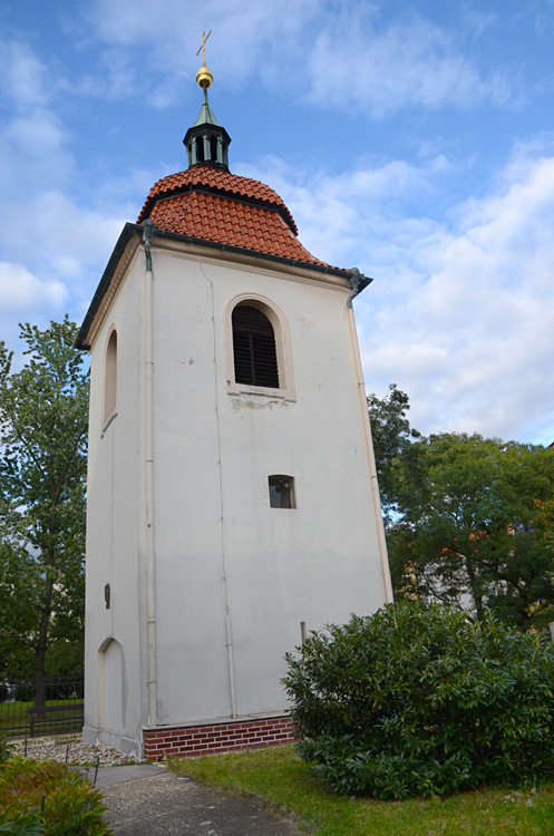 Zvonice kostela svatho Pankrce