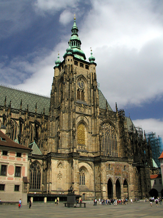 Věž katedrály svatého Víta
