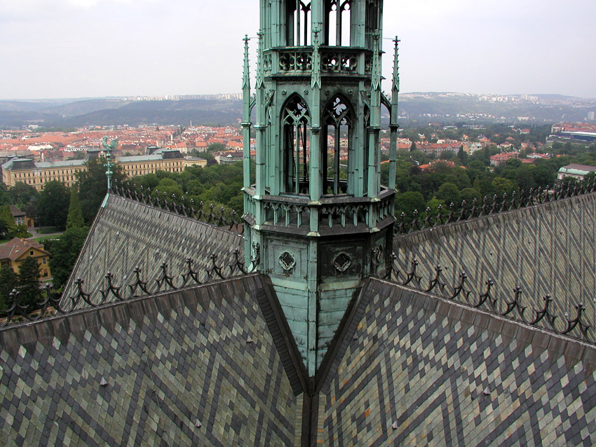 Věž katedrály svatého Víta