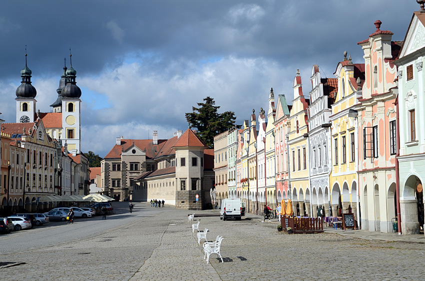 Telč - měšťanské domy