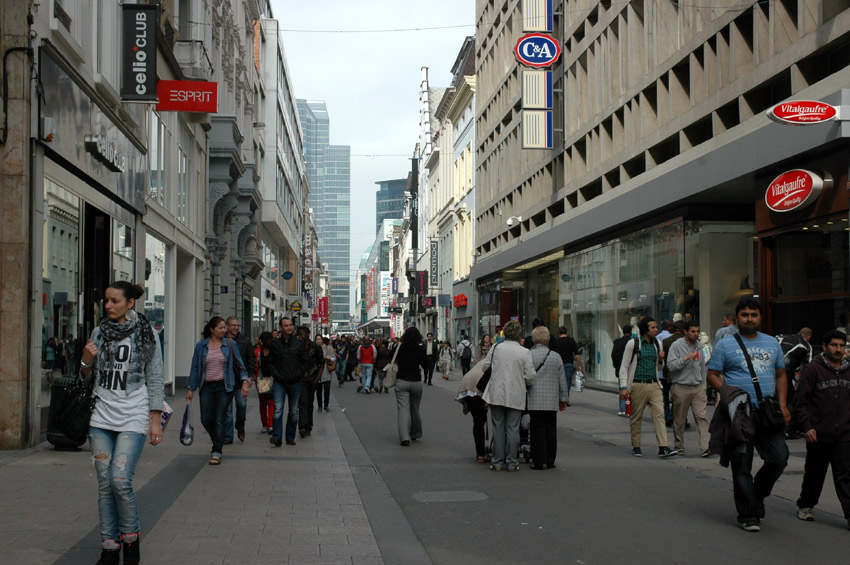 Brusel - Rue Neuve