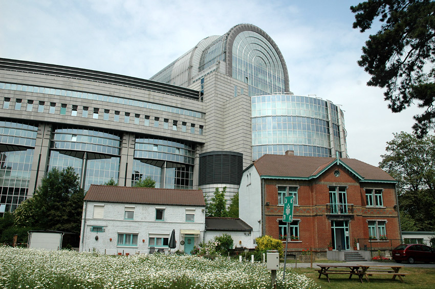 Brusel - Budova Evropskho parlamentu