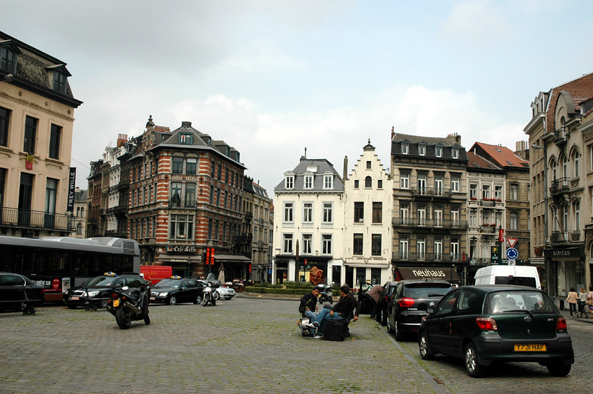 Brusel - Place du Grand Sablon