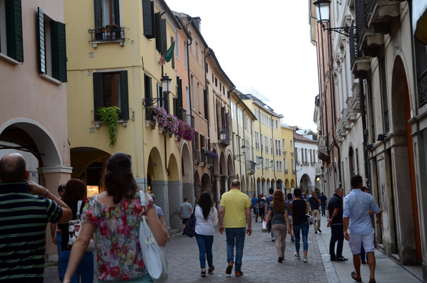 Padova - uliky a podloub