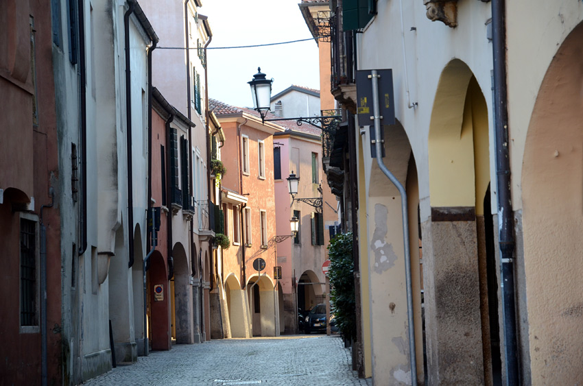 Padova - uliky a podloub