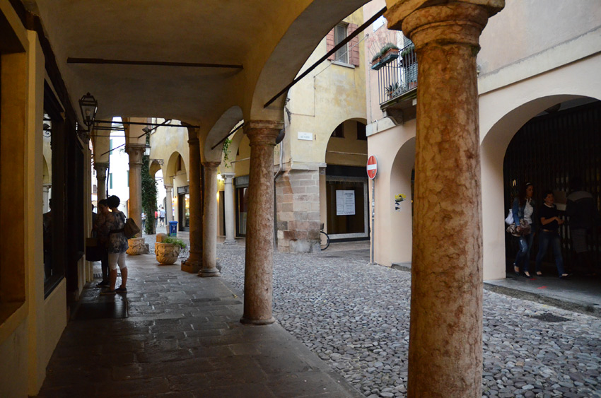 Padova - uliky a podloub