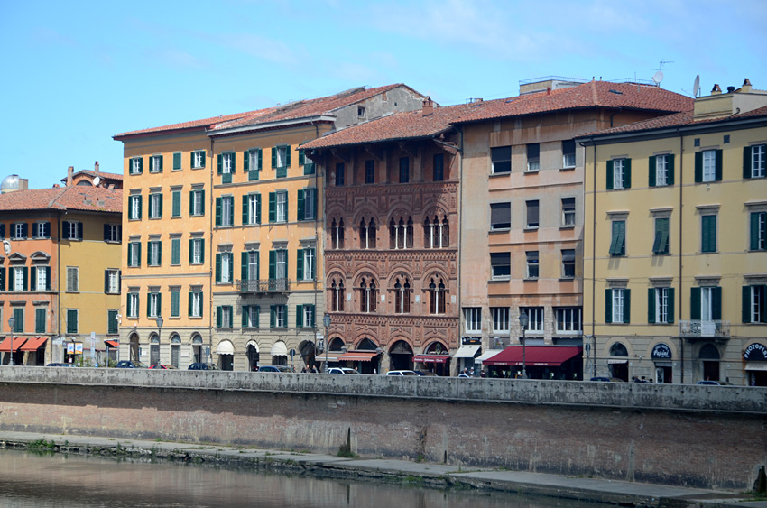 Pisa - podl eky Arno
