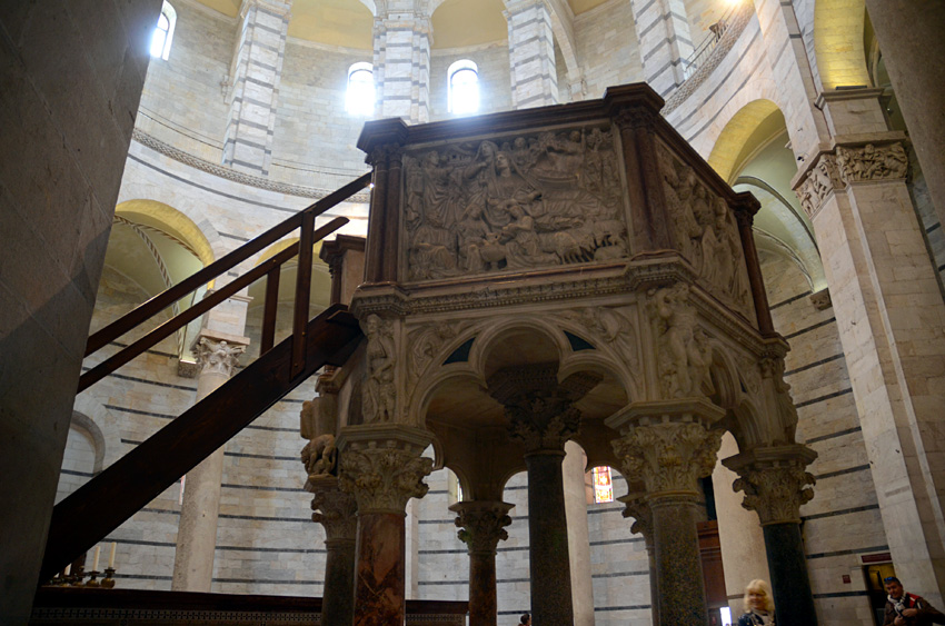 Pisa - baptistrium
