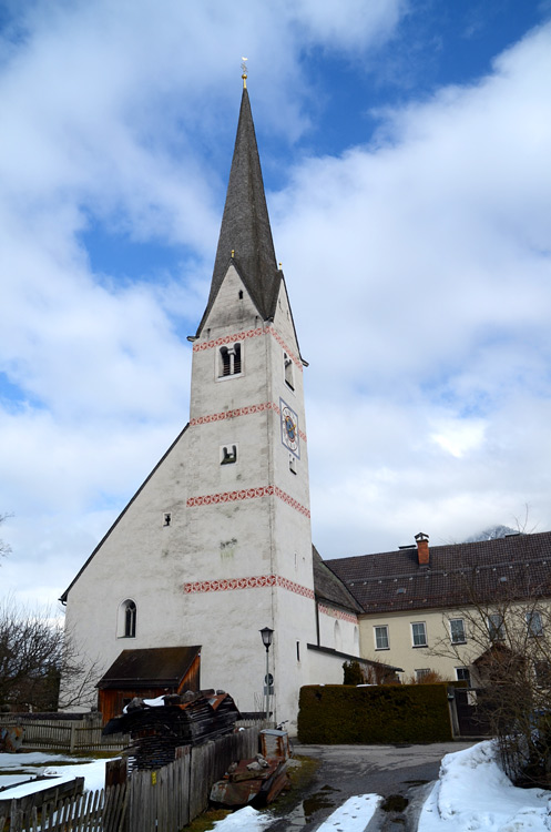 Garmisch-Partenkirchen - Starý farní kostel svatého Martina