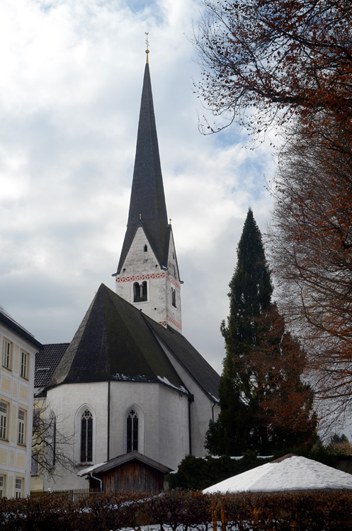 Garmisch-Partenkirchen - Starý farní kostel svatého Martina
