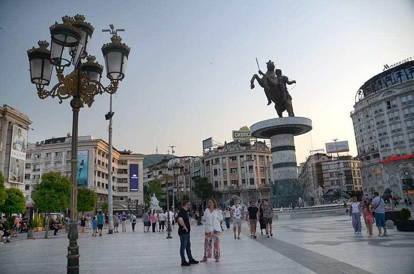 Skopje - centrum