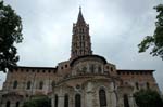 Toulouse - bazilika Saint-Sernin
