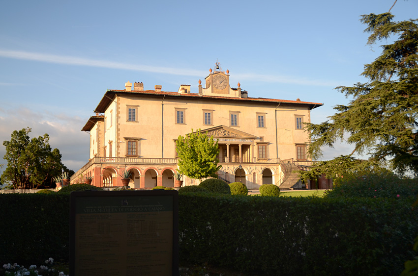 Villa Medici v Poggio a Caiano