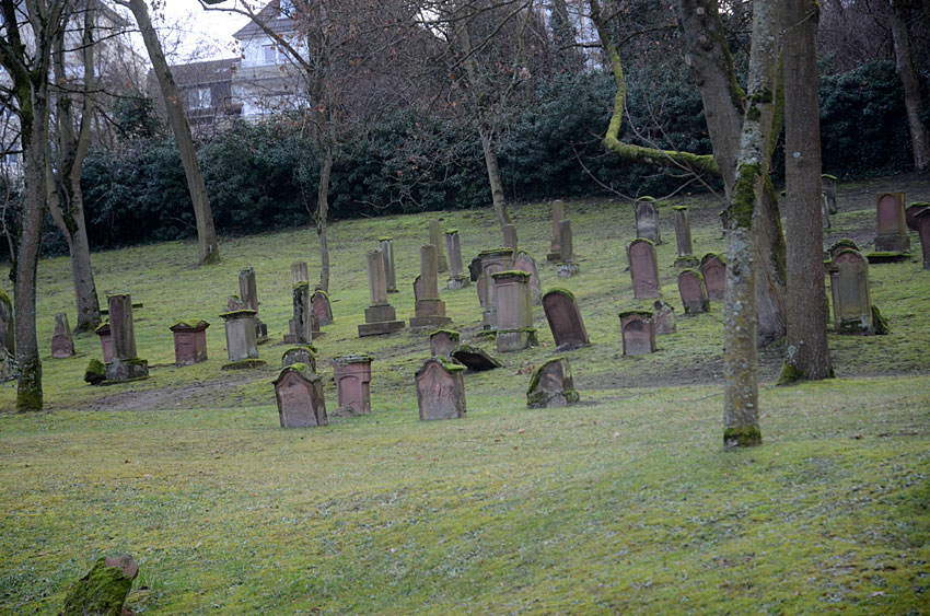 Mohuč - Starý židovský hřbitov