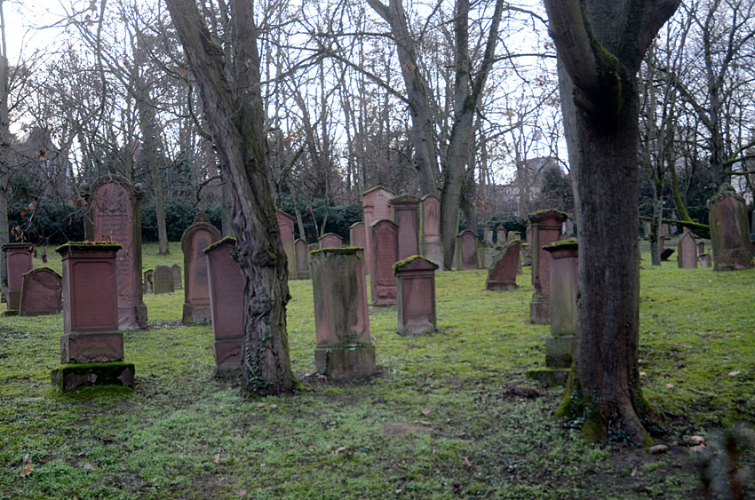 Mohuč - Starý židovský hřbitov