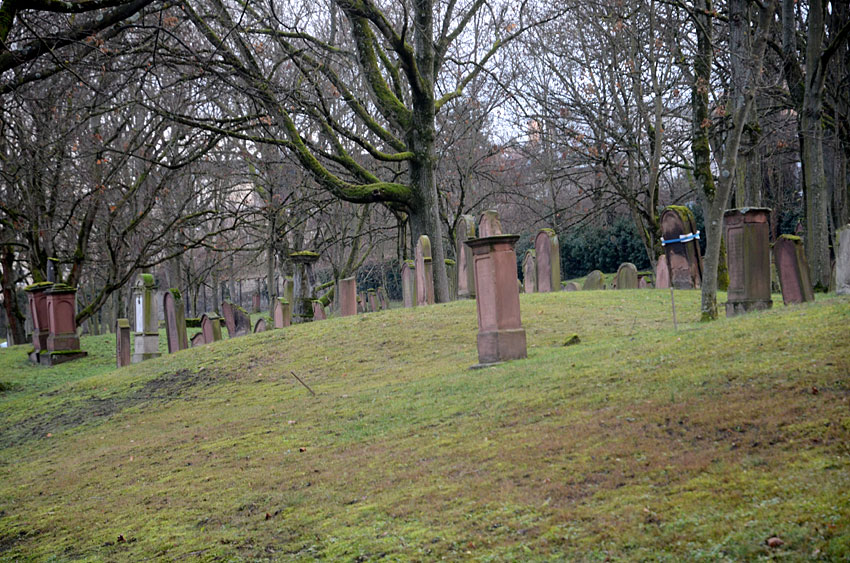 Mohuč - Starý židovský hřbitov