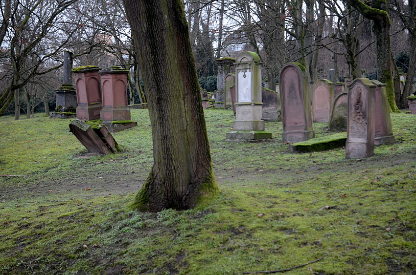 Mohuč - Starý židovský hřbitov