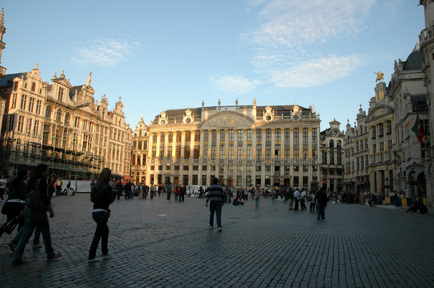 Nmst La Grand Place v Bruselu