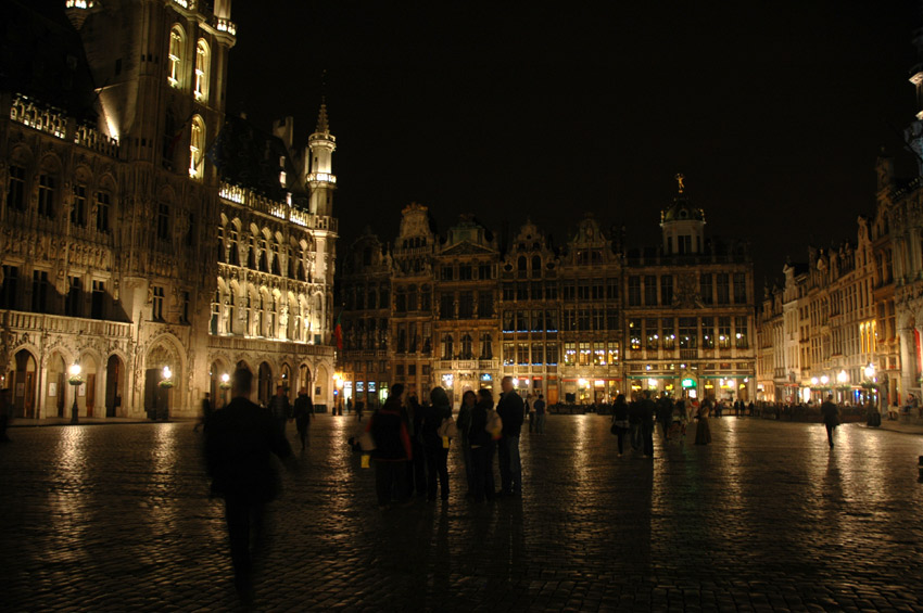 Nmst La Grand Place v Bruselu