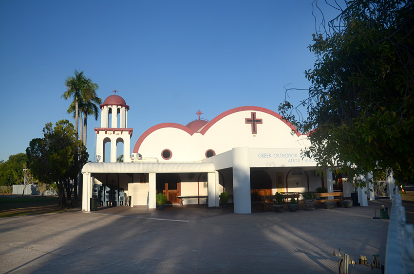 Darwin - ecko-katolick kostel svatho Mikule