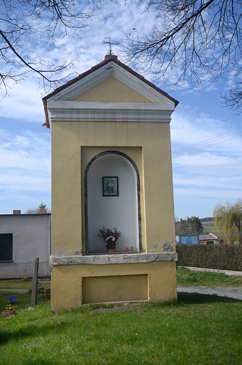 Bechyně - výklenková kaple ve Fáberově ulici