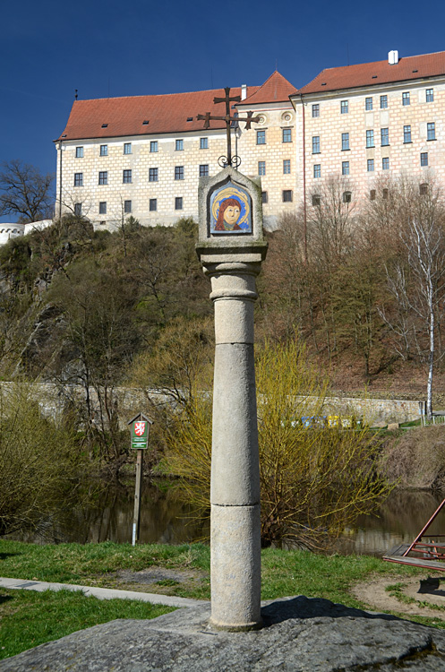Bechyně - boží muka Panny Marie