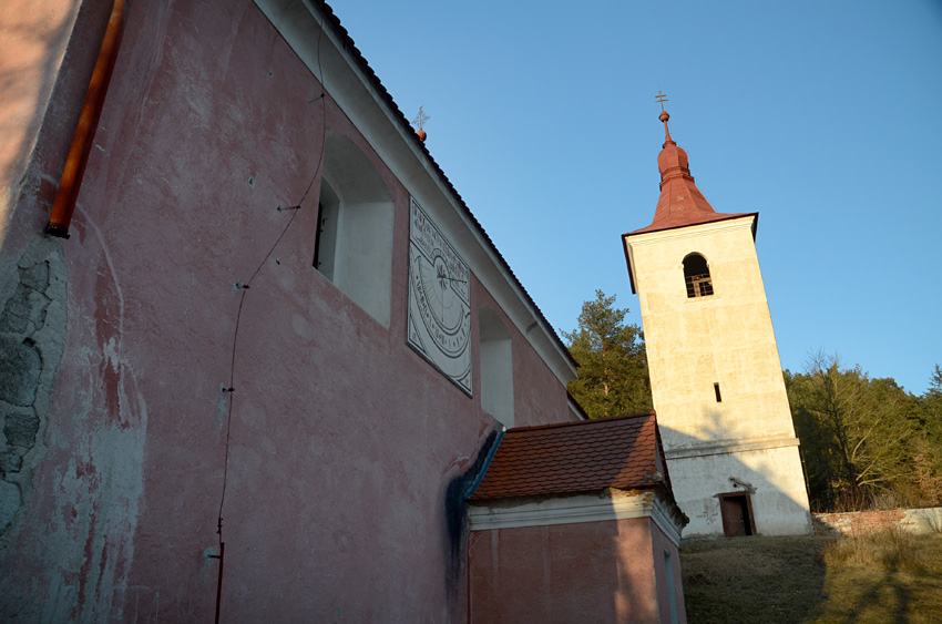 Červená - kostel svatého Bartoloměje