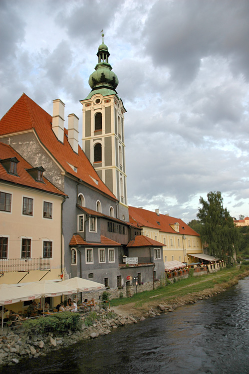 Český Krumlov - bývalý kostel a špitál svatého Jošta