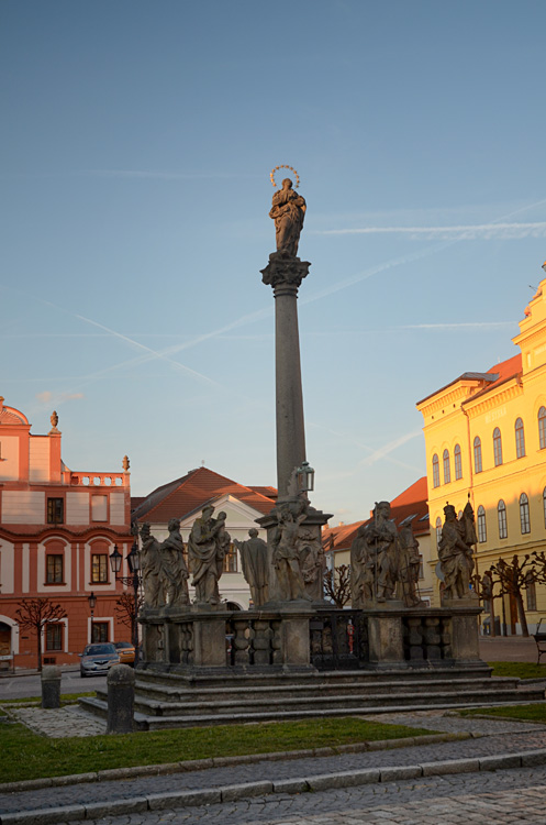Písek - mariánský sloup