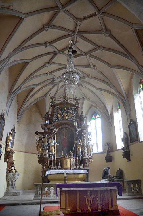 Rychnov nad Malší - kostel svatého Ondřeje