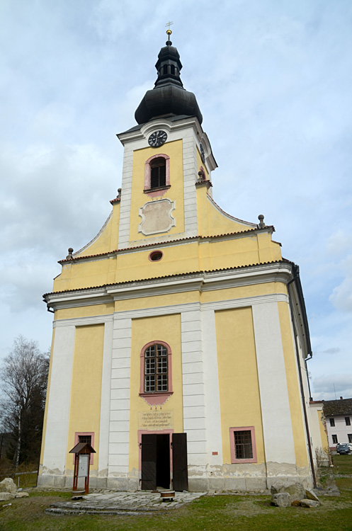 Rychnov nad Malší - poutní kostel Panny Marie Sněžné