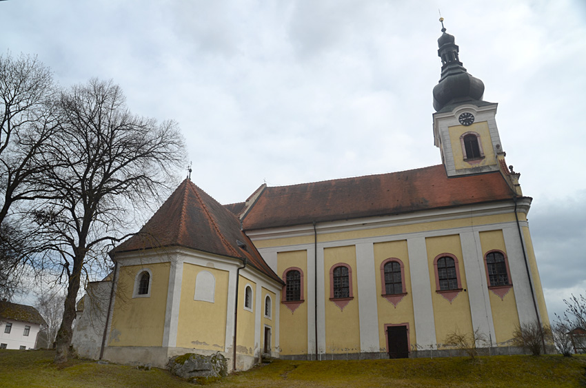 Rychnov nad Malší - poutní kostel Panny Marie Sněžné