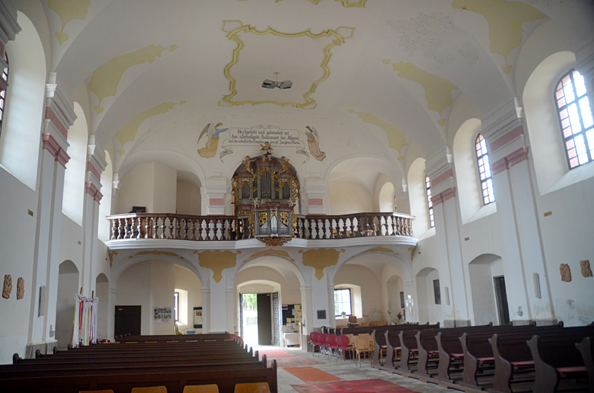 Rychnov nad Malší - poutní kostel Panny Marie Sněžné