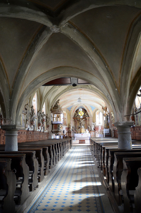 Doln Vstonice - kostel svatho Michaela archandla
