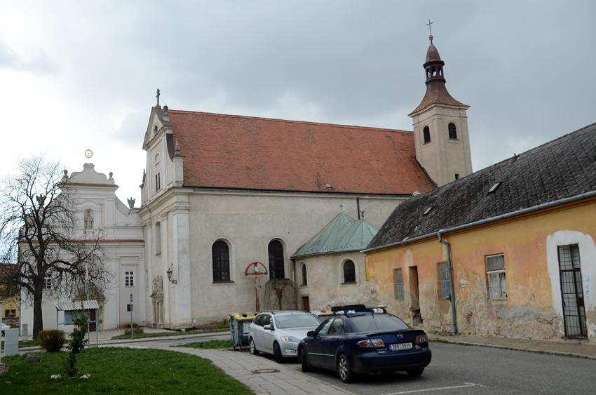 Mikulov - kostel svatho Jana Ktitele