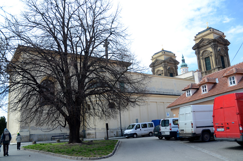 Mikulov - pvodn kostel svat Anny s Loretou