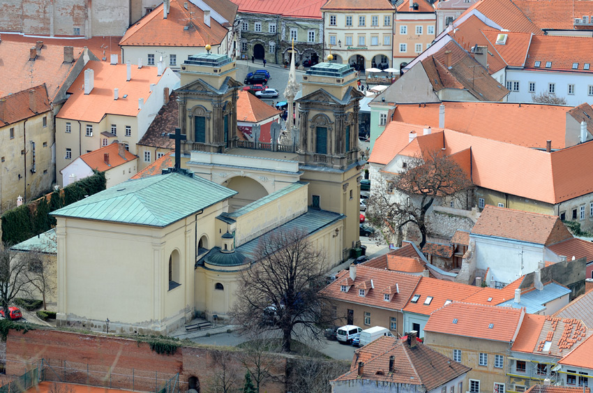 Mikulov - pvodn kostel svat Anny s Loretou