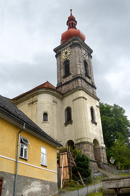Bečov nad Teplou - kostel svatého Jiří