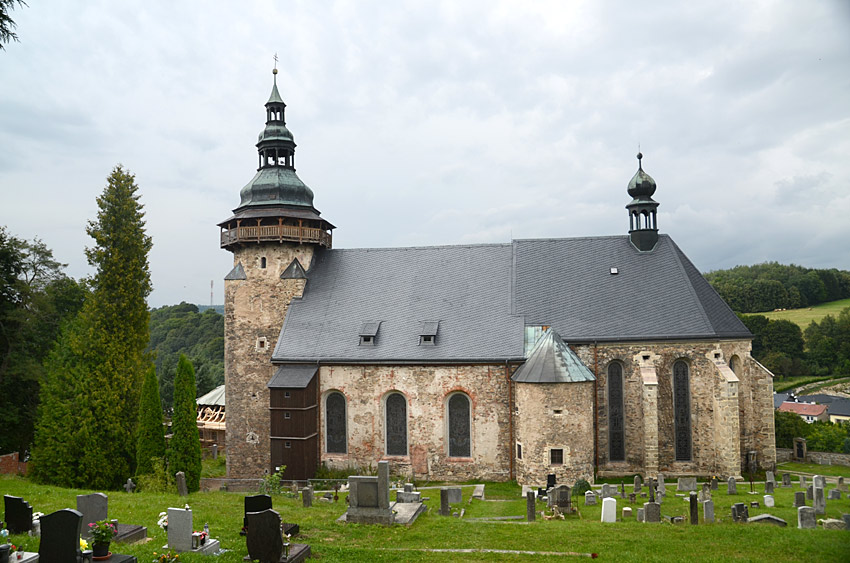 Horní Slavkov - kostel svatého Jiří
