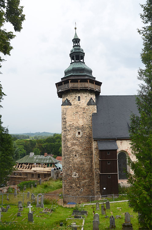 Horní Slavkov - kostel svatého Jiří