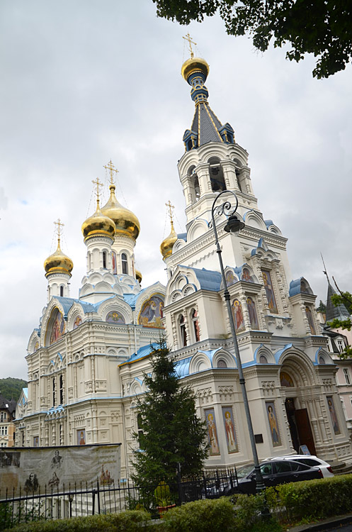 Karlovy Vary - pravoslavný chrám svatého Petra a Pavla