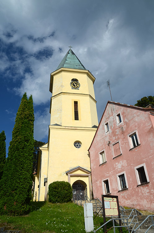 Lázně Kynžvart - kostel svaté Markéty