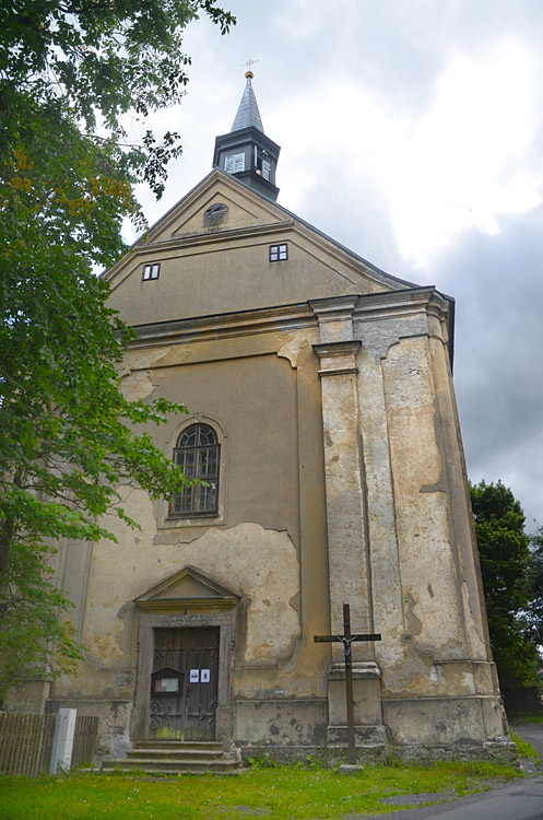 Přebuz - kostel svatého Bartoloměje