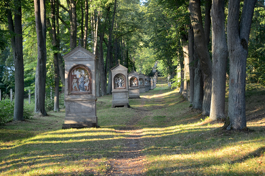 Cvikov - křížová cesta