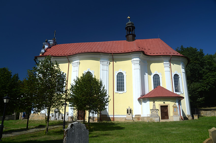 Horní Prysk - kostel svatého Petra a Pavla