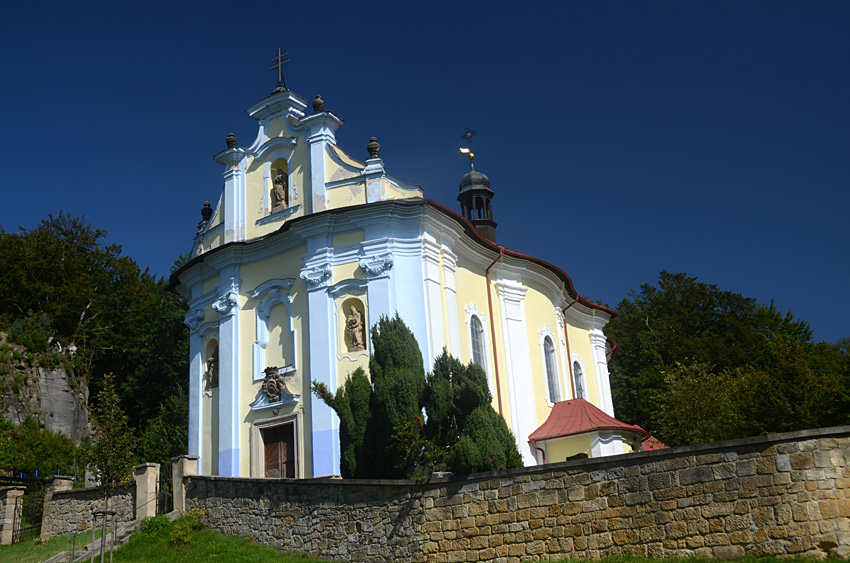 Horní Prysk - kostel svatého Petra a Pavla
