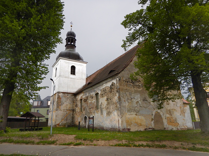 Kuřívody - kostel svatého Havla