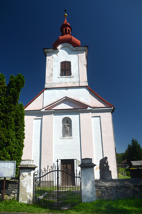 Prácheň - kostel svatého Vavřince