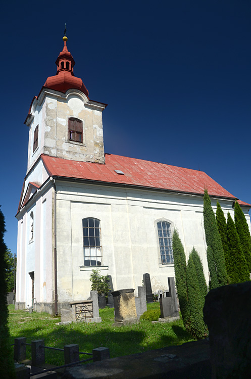 Prácheň - kostel svatého Vavřince